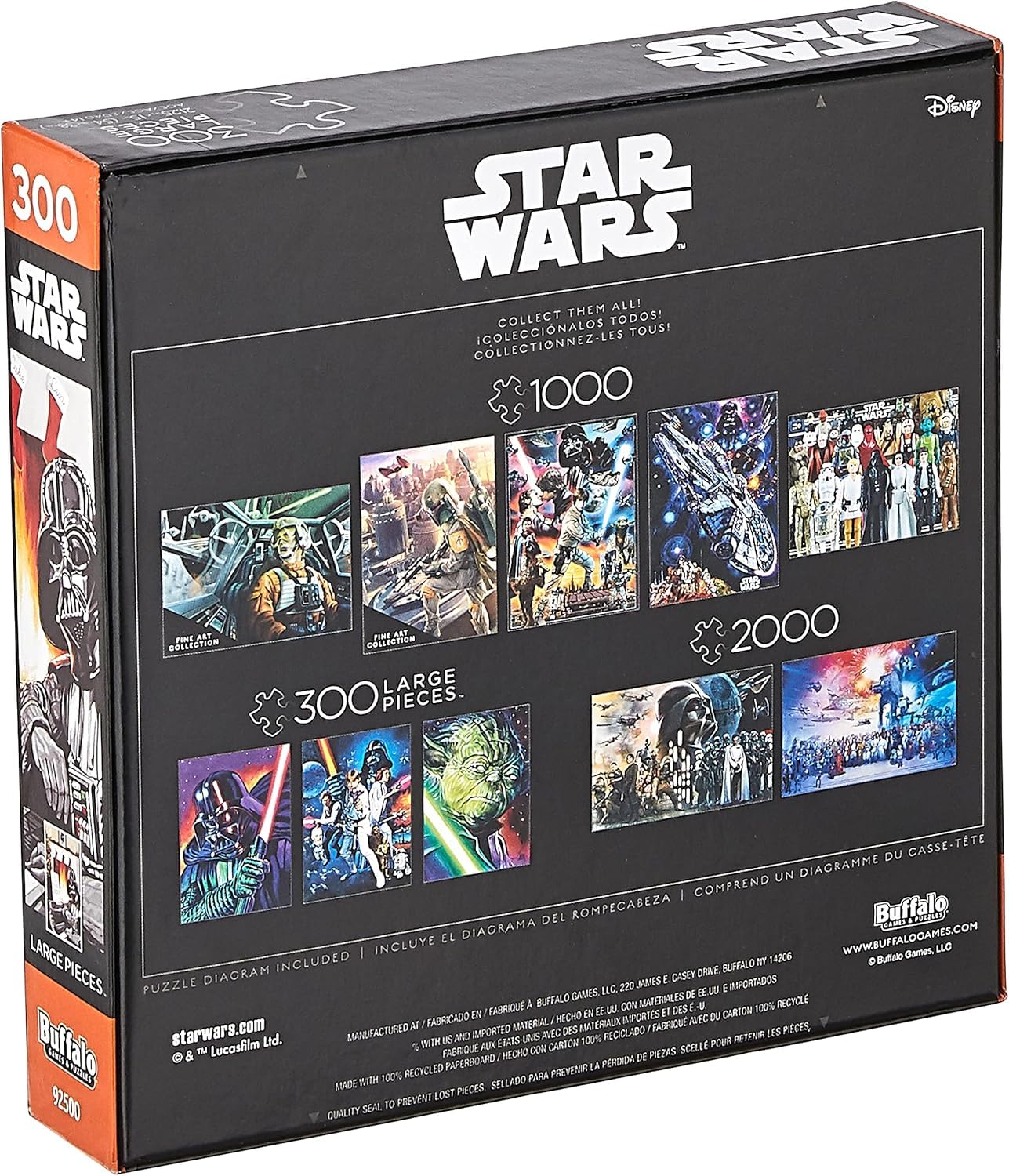 Buffalo Games - Star Wars™ A Very Vader - 300 Piece Puzzle for Adults
