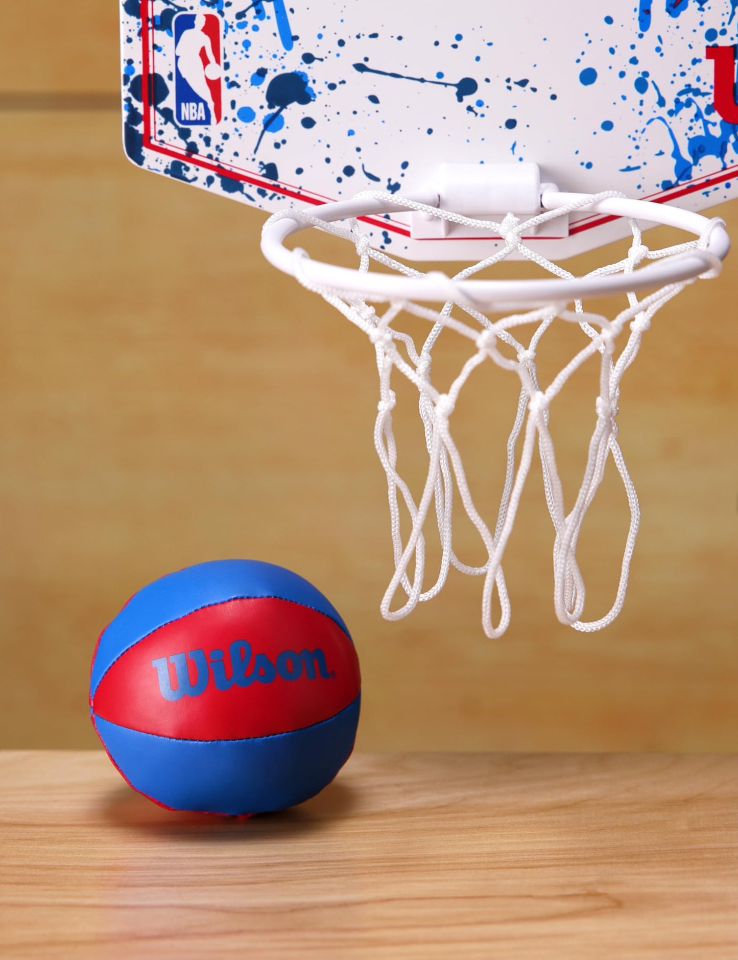 WILSON NBA Team Mini Basketball Hoop - Philadelphia 76ers