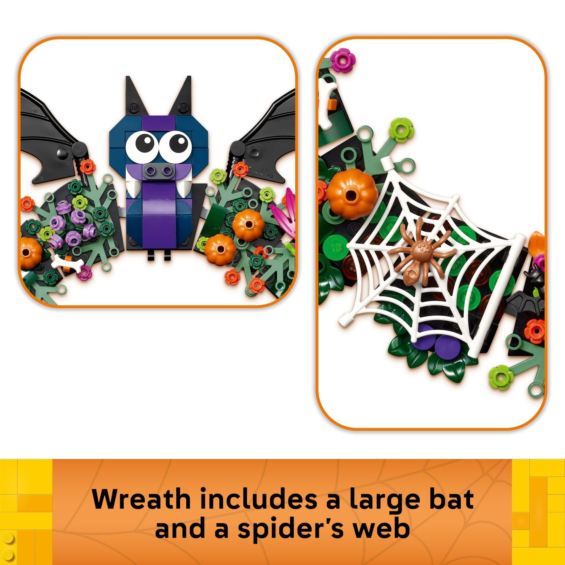 LEGO Halloween Wreath 40825