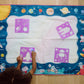 Chuckle & Roar - Aqua Draw Doodle Mat Glow - Water Color Magic Mat - Erase By Letting Mat Dry - Easy Play Anywhere - Ages 3 and Up