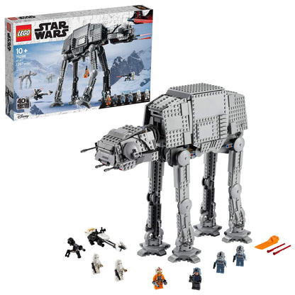 LEGO Star Wars at-at Walker 75288 Building Toy, 40th Anniversary Collectible Figure Set, Room Décor, Gift Idea for Kids, Boys & Girls with 6