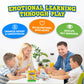 ThinkPsych Go Fish - Faces & Feelings Card Game Social Emotional Learning Game for Kids Ages 6+ | Teaches Emotions Through Play | 2-6 Players | Home