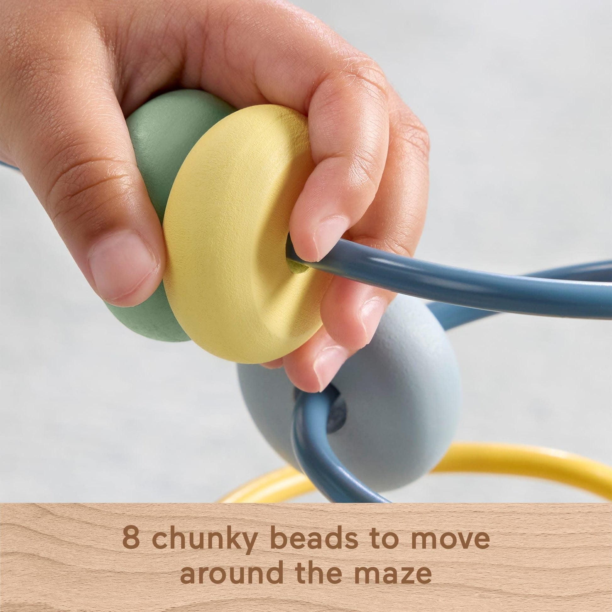 Fisher-Price Wood Bead Maze Activity Toy