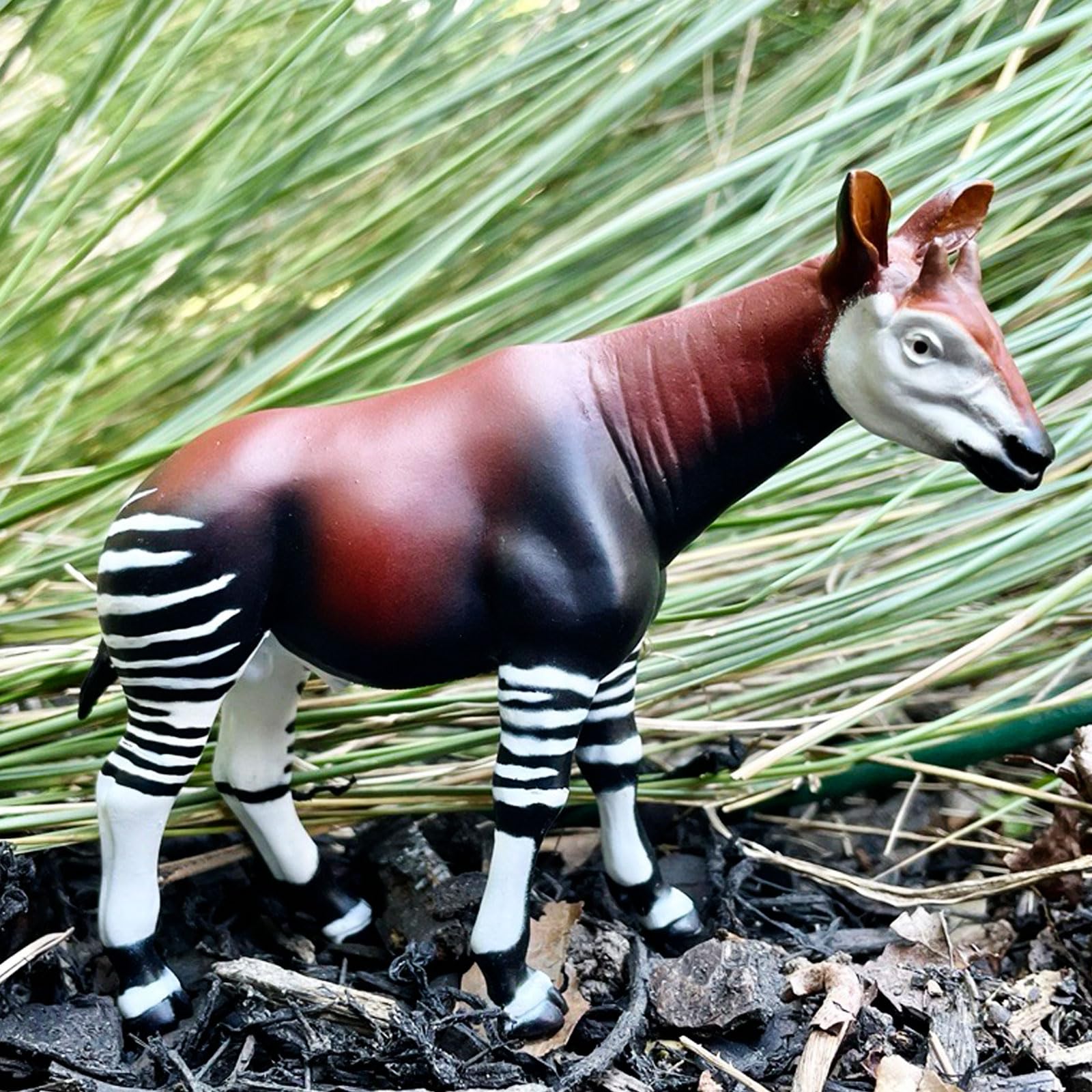 Safari Ltd. Okapi Figure - Realistic 5" Wildlife Model - Educational Toy for Boys, Girls, and Kids Ages 3+