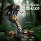 GHQYTPR Mech Snake Building Blocks Set 1036 Pieces Steampunk Black Mamba King Cobra Model Kit Articulated Reptile Construction Toy Cyberpunk Home