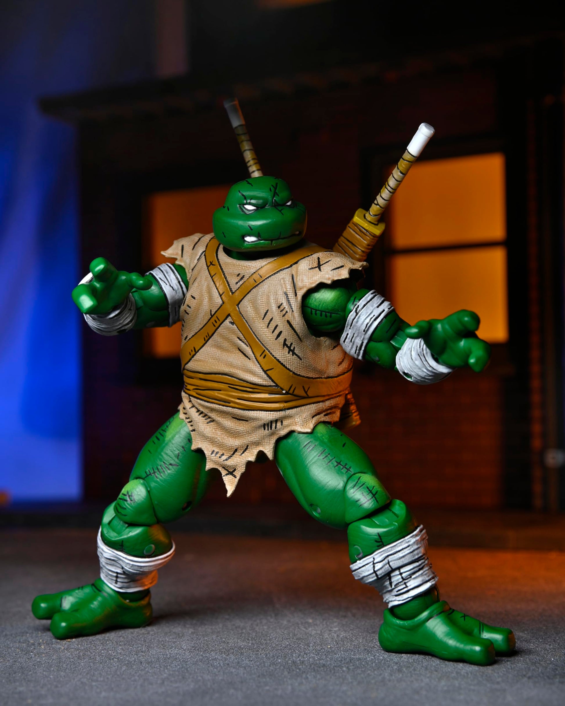NECA Collectible Teenage Mutant Ninja Turtles (Mirage Comics) - 7" Scale Action Figure - Michelangelo (The Wanderer)