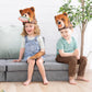 Melissa & Doug Yellowstone National Park Grizzly Bear Games and Pretend Play Set with Plush Bear Heads and Paw Gloves, Kids Animal Activity for