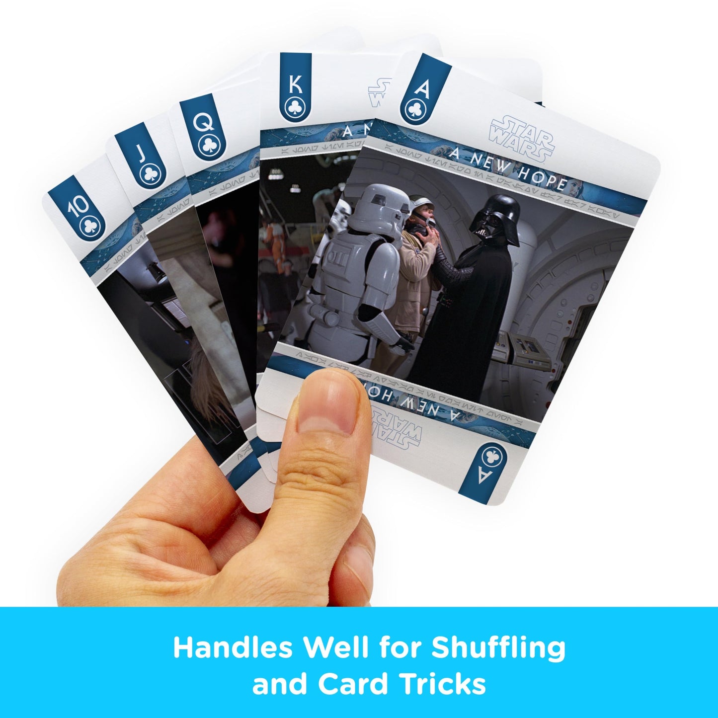 AQUARIUS Star Wars Playing Cards - Episode 4 - A New Hope Deck of Cards for Your Favorite Card Game
