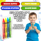 Bulk Crayons 1000 Pack (250 Sets of 4) - Individually Wrapped Crayons Party Favors for Kids, Restaurants, Classrooms, Birthday Goodie Bags, School
