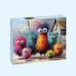 Puzzles for Adults 500 Pieces, Chicken Jigsaw Puzzles - Beach Chicken Coop, Impossible Beach Puzzles for Seniors Family, 20.47x14.96 inches, 1:1