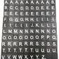 RWHXRWY 1000PCS Wooden Letter Tiles, A-Z Scrabble Letters for Crafts, Phonics, Spelling, Alphabet Tiles Crossword Game Replacement Pieces, Wall Decor