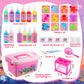 MDINGTD Magic Water Elf Toy Kit: DIY Squishy Toys Art Crafts Kits with 12 Gels and 12 Molds, Make Your Own Creative Toys Party Favors Christmas