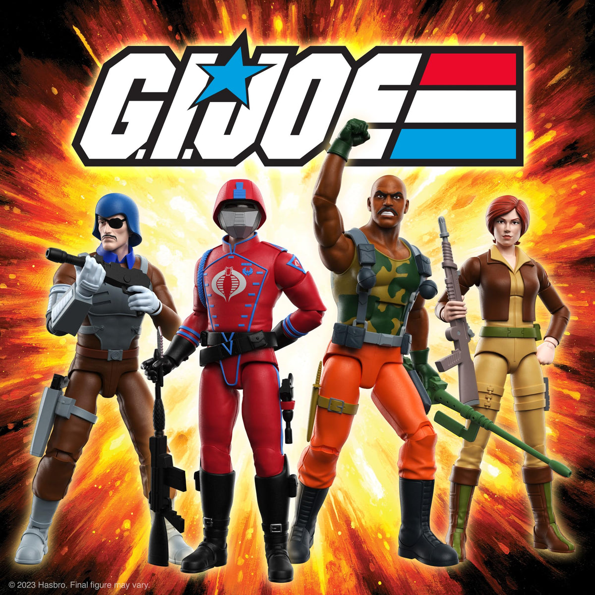 Super7 Ultimates! G.I. Joe Major Bludd - 7" G.I. Joe Action Figure with Accessories - Classic Cartoon Collectibles and Retro Toys