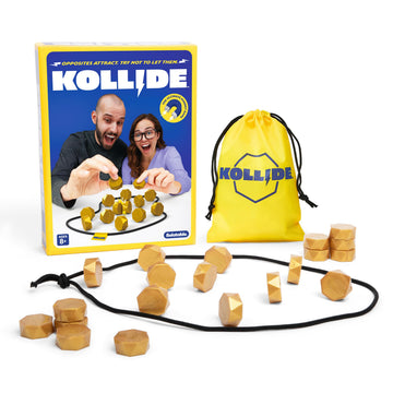 Kollide by Relatable - Influencer Choice Award 2025 Winner, Exciting Magnetic Game for Family Game Night, Fun Games for Kids - Includes 1 Rope, 20