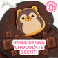Original Squishmallows Hans Premium Cloud Slime - Limited Release, Chocolate Scent, 8 oz. Jar