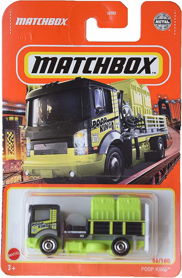 Matchbox Green Truck, 1:64 Scale, 3+ Years, Portable, Unisex, Children