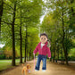 Emily Rose 18 Inch Doll Pet Puppy Dog Accessory Set - Brown Dog with Leash, Collar & Tag - Compatible with American Girl, Our Generation, My Life As