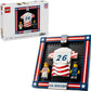 LEGO Editions 2026 U.S. Soccer National Team Jersey Set #43033 - 167 Pieces, Customizable Framed Jersey Display with 2 Minifigures | Ages 10+ | World