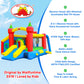 WELLFUNTIME Inflatable Bounce House,Jumping Castle Slide with Blower,Kids Bouncer with Ball Pit