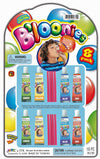JA-RU Bloonies Magic Plastic Bubbles Balloons Variety Pack (8 Tubes per Pack)| Kids Super Elastic | Blow Up Balloons with Straw | Party Favors
