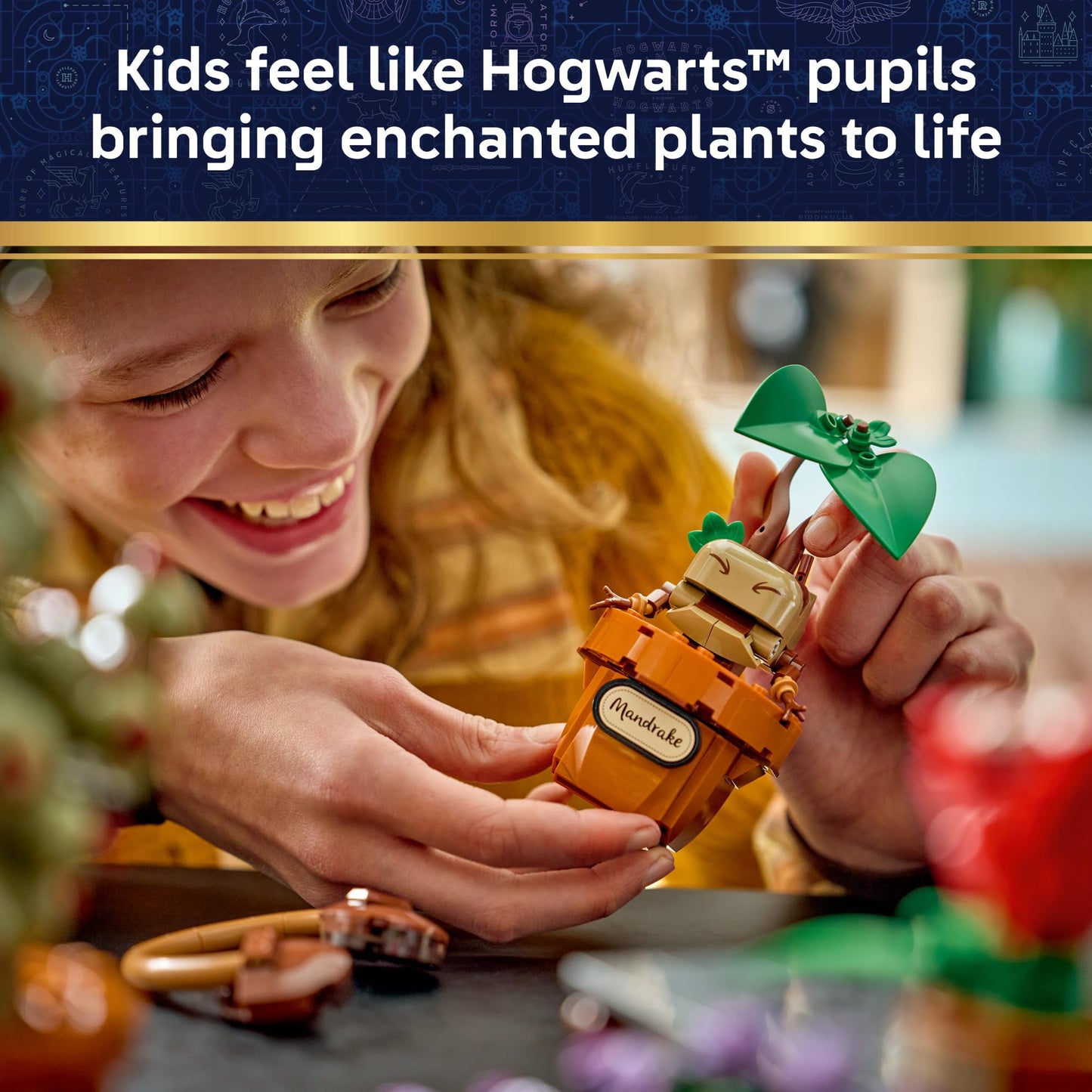 LEGO Harry Potter Hogwarts Herbology Plants 76474