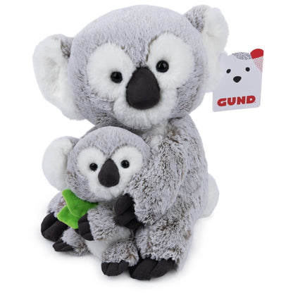 GUND Zozo 10-Inch Koala with Joey 2-in-1 Plush Toys for Ages 0+