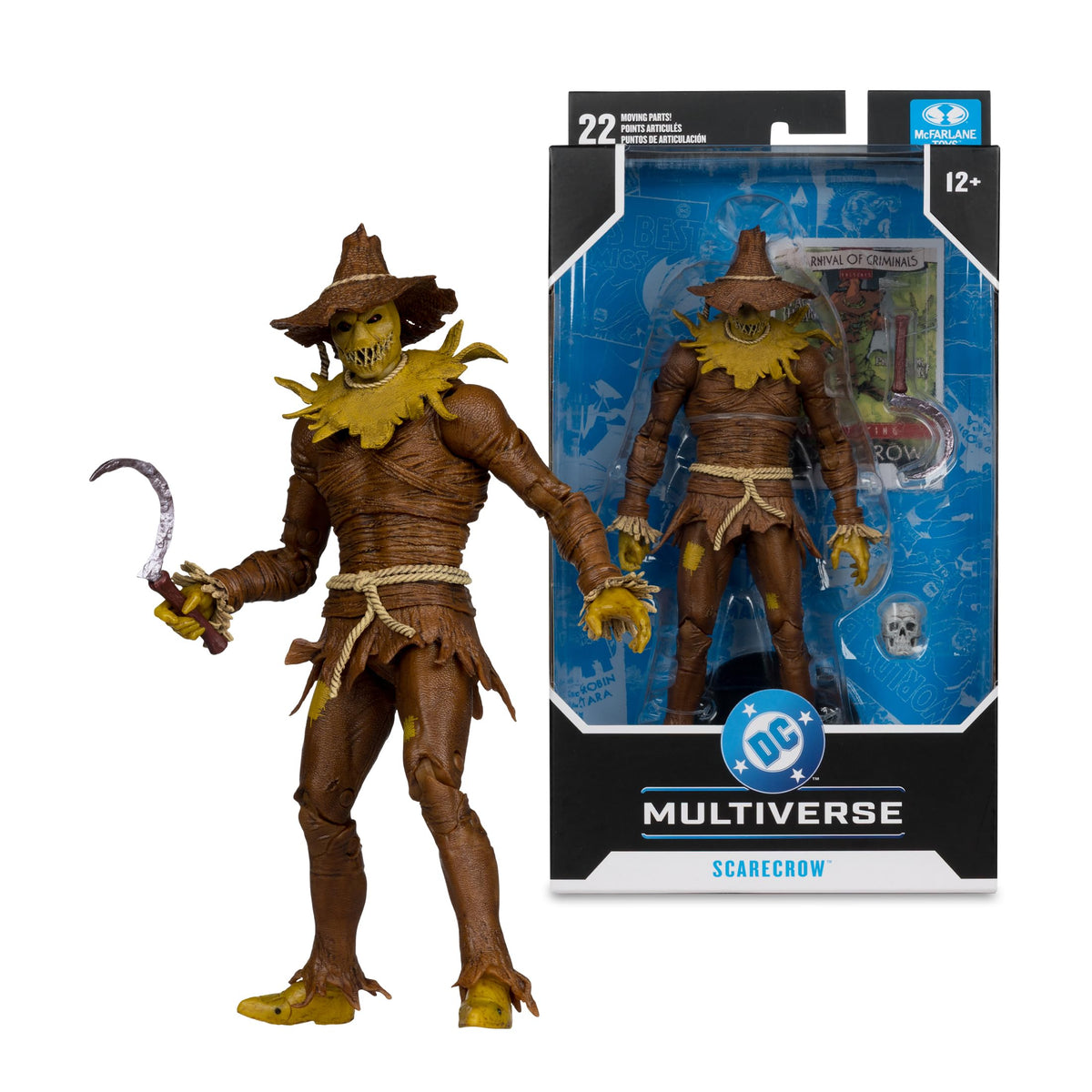 McFarlane Toys- DC Multiverse Scarecrow (DC Classic) 7in Action Figure