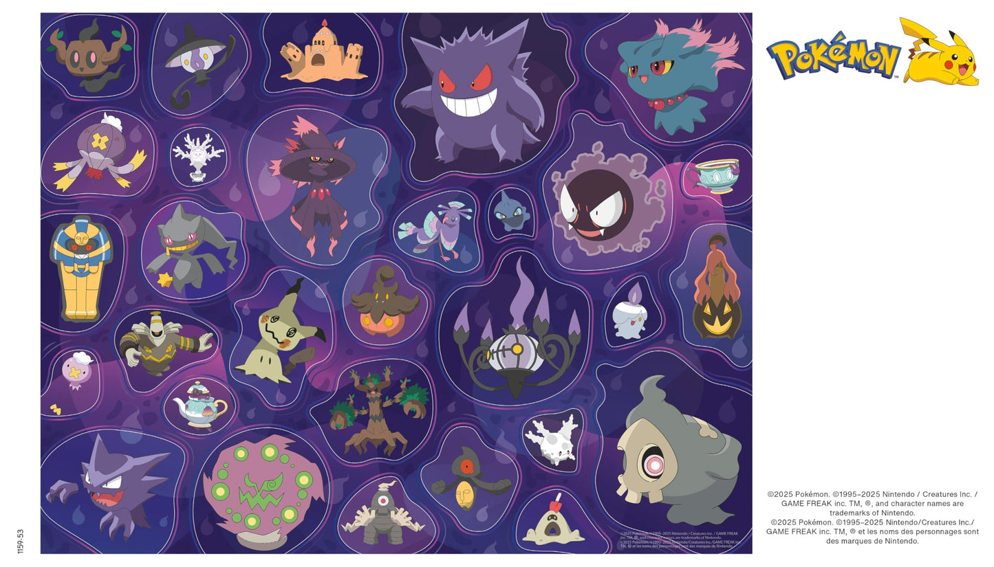 Ceaco - Pokémon Ghost Type - 750 Piece Jigsaw Puzzle for Adults
