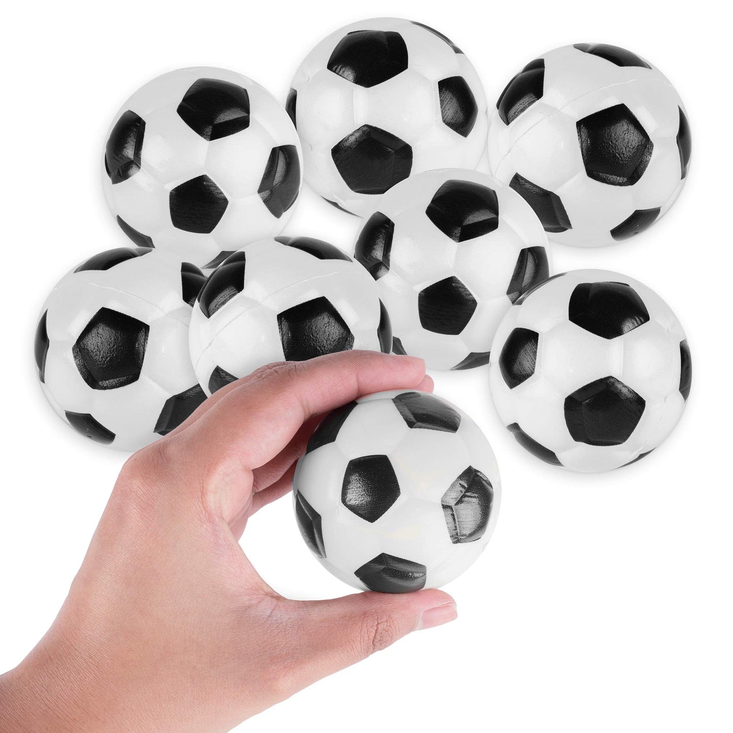 Super Z Outlet Mini Foam Sports Balls for Kids Adults Mini Baseball Football Basketball Soccer Stress Bulk Toy Game Party Decoration Relaxable