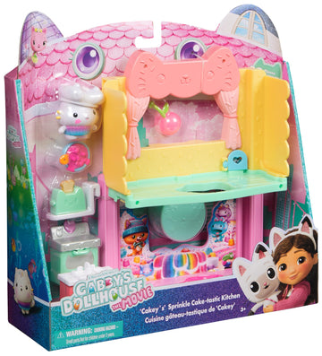 Gabby's Dollhouse The Movie, Cakey's Sparkling Cupcake Cooker, Figure Dollhouse Accessories, Toys for Girls Ages 3 and Up (Spin Master 6074281)