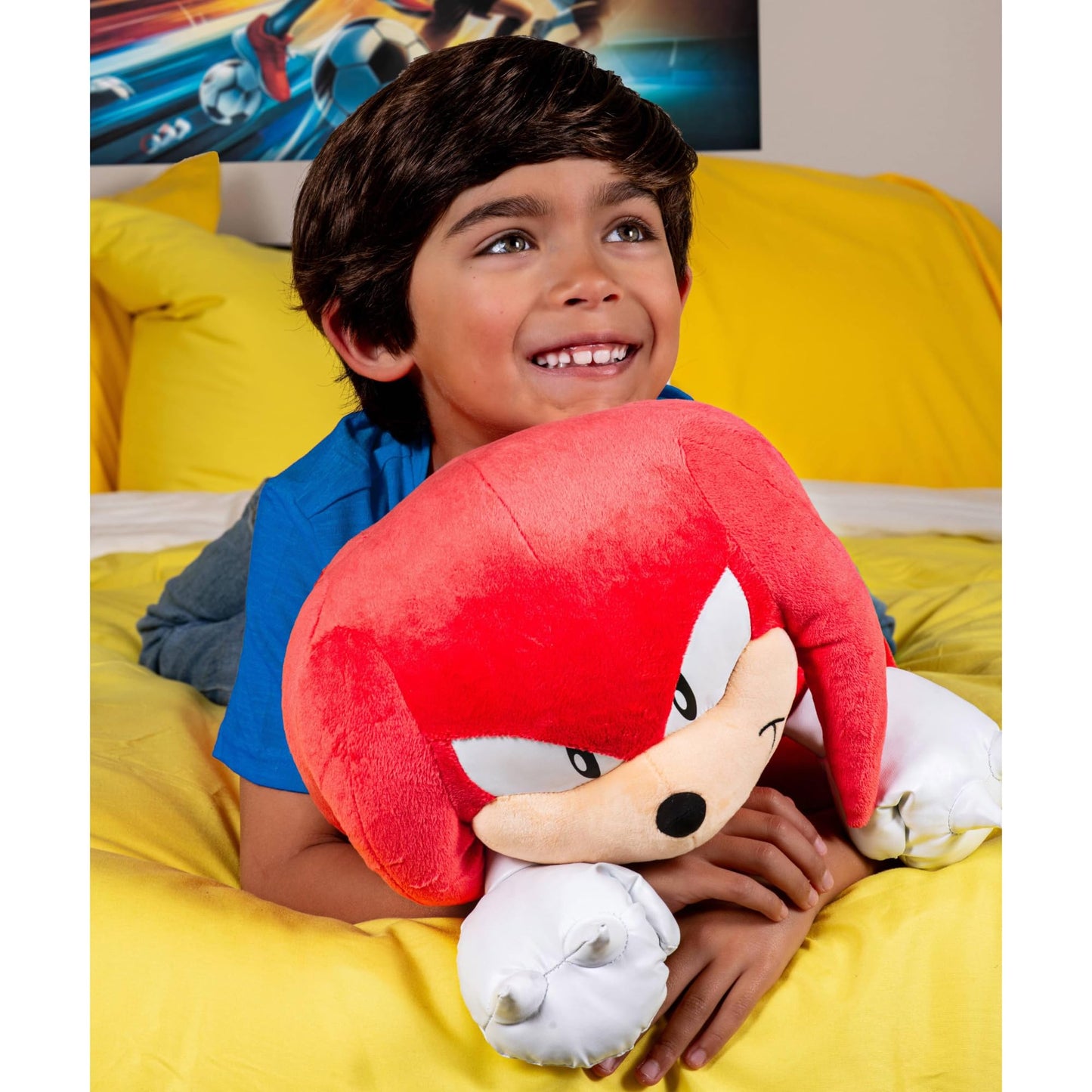 Sonic The Hedgehog Jumbo Plush Knuckles 18 Inches Tall