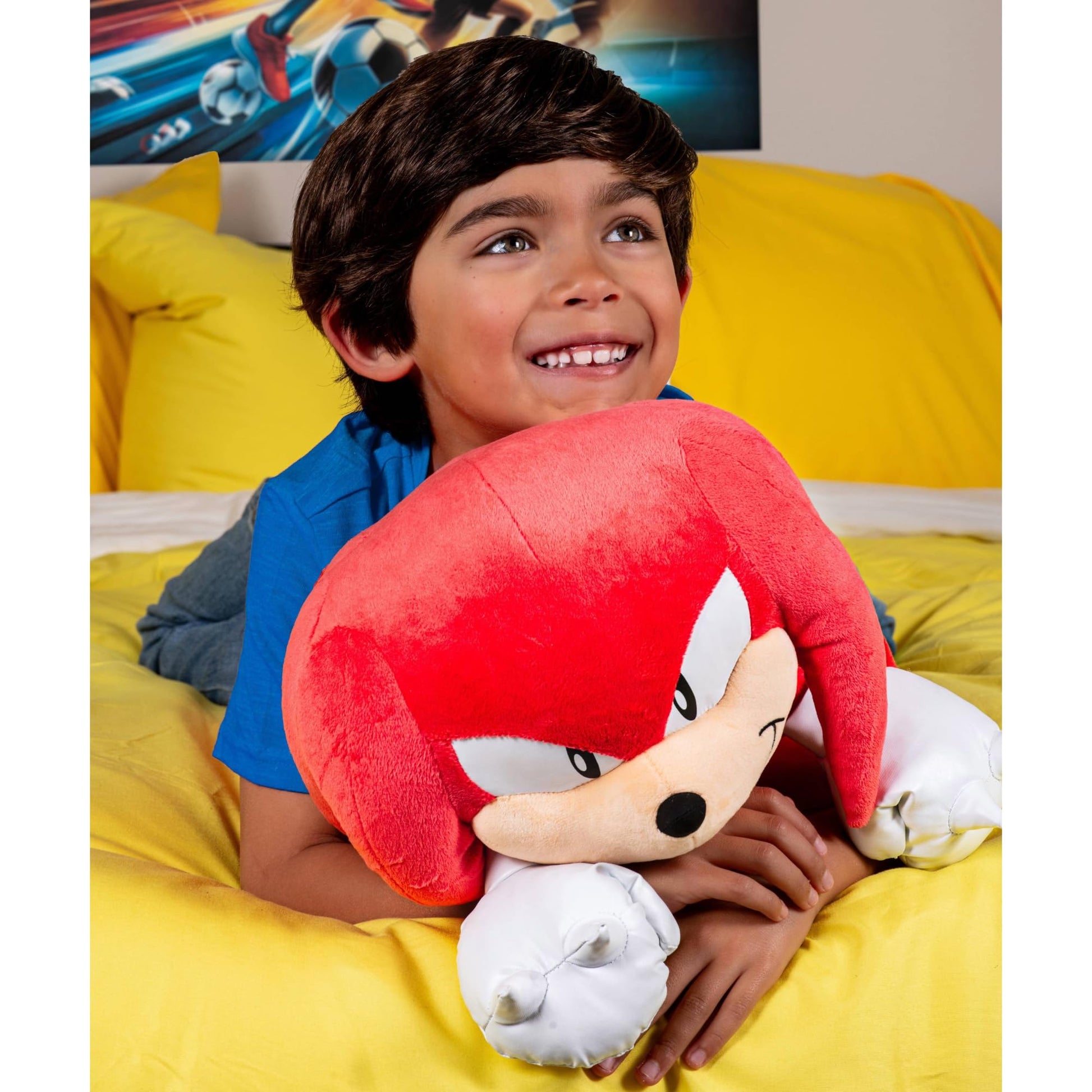 Sonic The Hedgehog Jumbo Plush Knuckles 18 Inches Tall