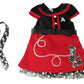 Red and Black Poodle Skirt Outfit for 18-Inch Dolls | Premium Quality & Trendy Design | Dolls Clothes | Outfit Fashions for Dolls for Popular Brands