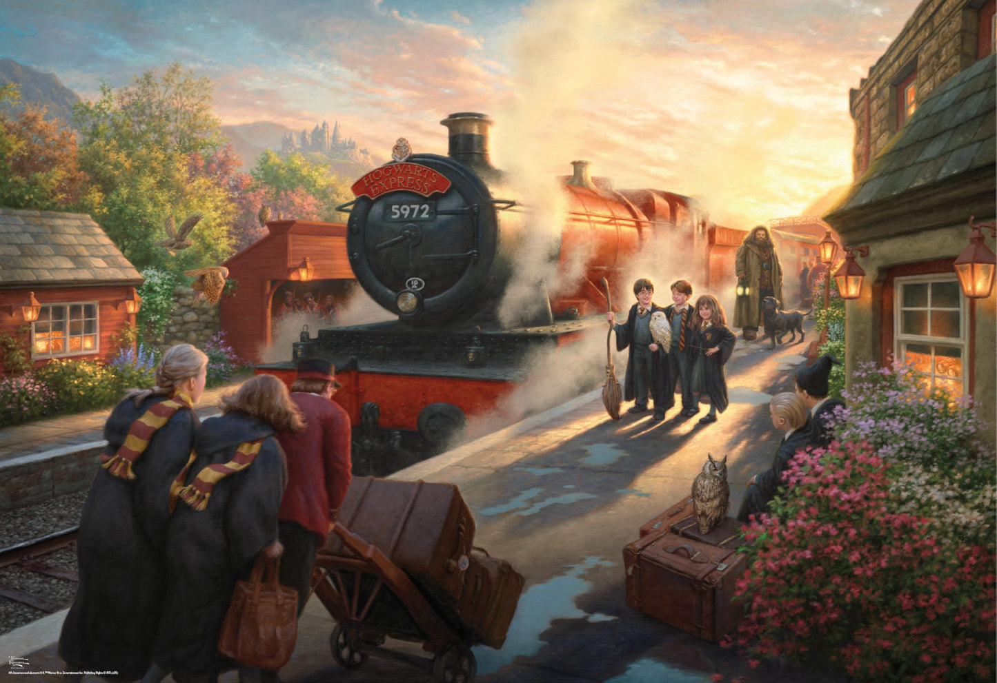 Ceaco - Harry Potter Hogwarts Express - 1500 Piece Jigsaw Puzzle for Adults