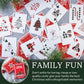 Christmas Playing Cards, Cute Designs for Family Fun with Free Card Game eBook! Great Stocking Stuffer Gift Under 15 Dollars, Premium Poker Card Deck