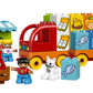LEGO DUPLO My First Truck 10818, Preschool, Pre-Kindergarten Large Building Block Toys for Toddlers