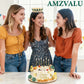 AMZVALU Corona Para Pastel, Crown Cake Topper, Crown Happy Birthday Cake Toppers Balls Candles Butterflies Cake Decorations, Birthday Crown for Women