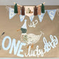 One Lucky Duck Highchair Banner First Birthday