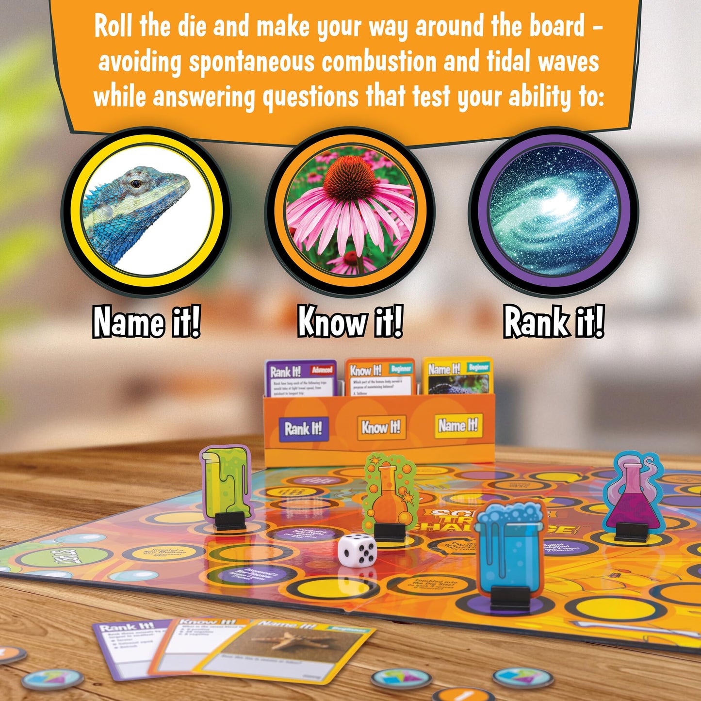 MindWare Science Trivia Challenge Game - Educational & Fun Game for Families & Kids Ages 7 & Up