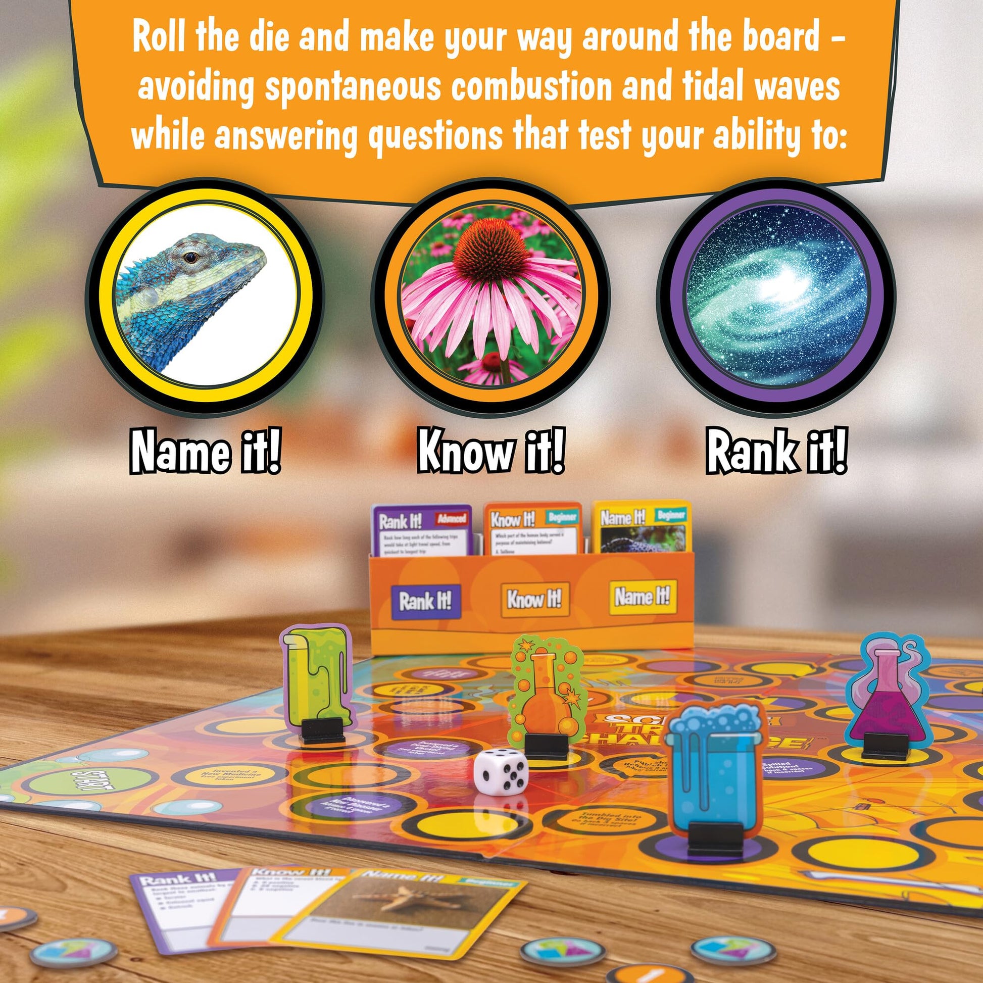 MindWare Science Trivia Challenge Game - Educational & Fun Game for Families & Kids Ages 7 & Up