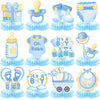 Baby Shower Centerpieces for Tables Boy: 12Pcs It's A Boy Baby Shower Honeycomb Centerpieces Baby Boy Baby Shower Decorations It's A Boy Baby Shower