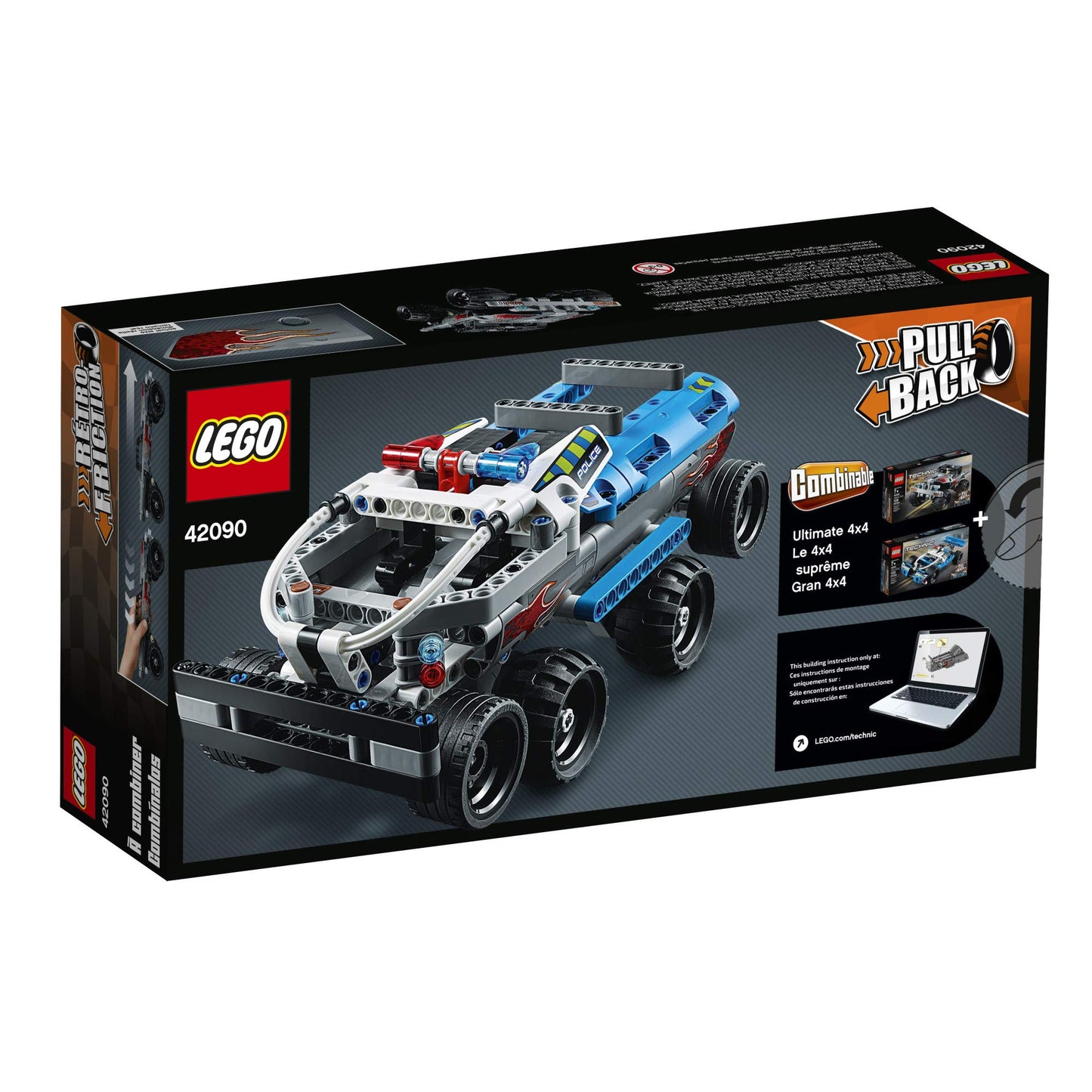LEGO Technic Getaway Truck 42090 Building Kit (128 Pieces)