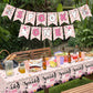 Yavxzvbw 3Pcs Spooky One Birthday Decorations Girl Pink Halloween Tablecloth Halloween 1st Birthday Party Decorations for Halloween Birthday