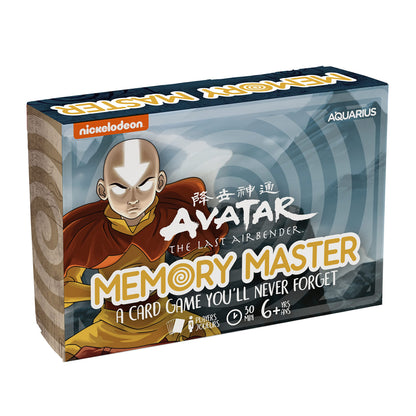 AQUARIUS Avatar Memory Master Card Game - Fun Family Party Game for Kids, Teens & Adults - Entertaining Game Night Gift - Officially Licensed Avatar