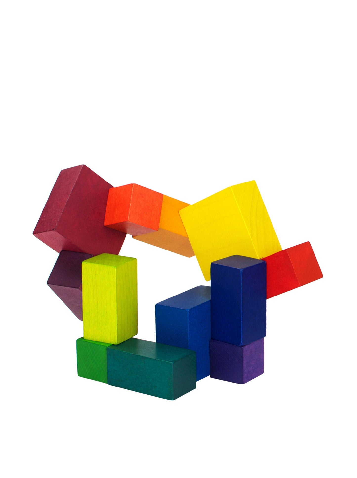 PLAYABLE ART Cube - Reshapable Sculptural Desk Decor & Fidget Puzzle Toy
