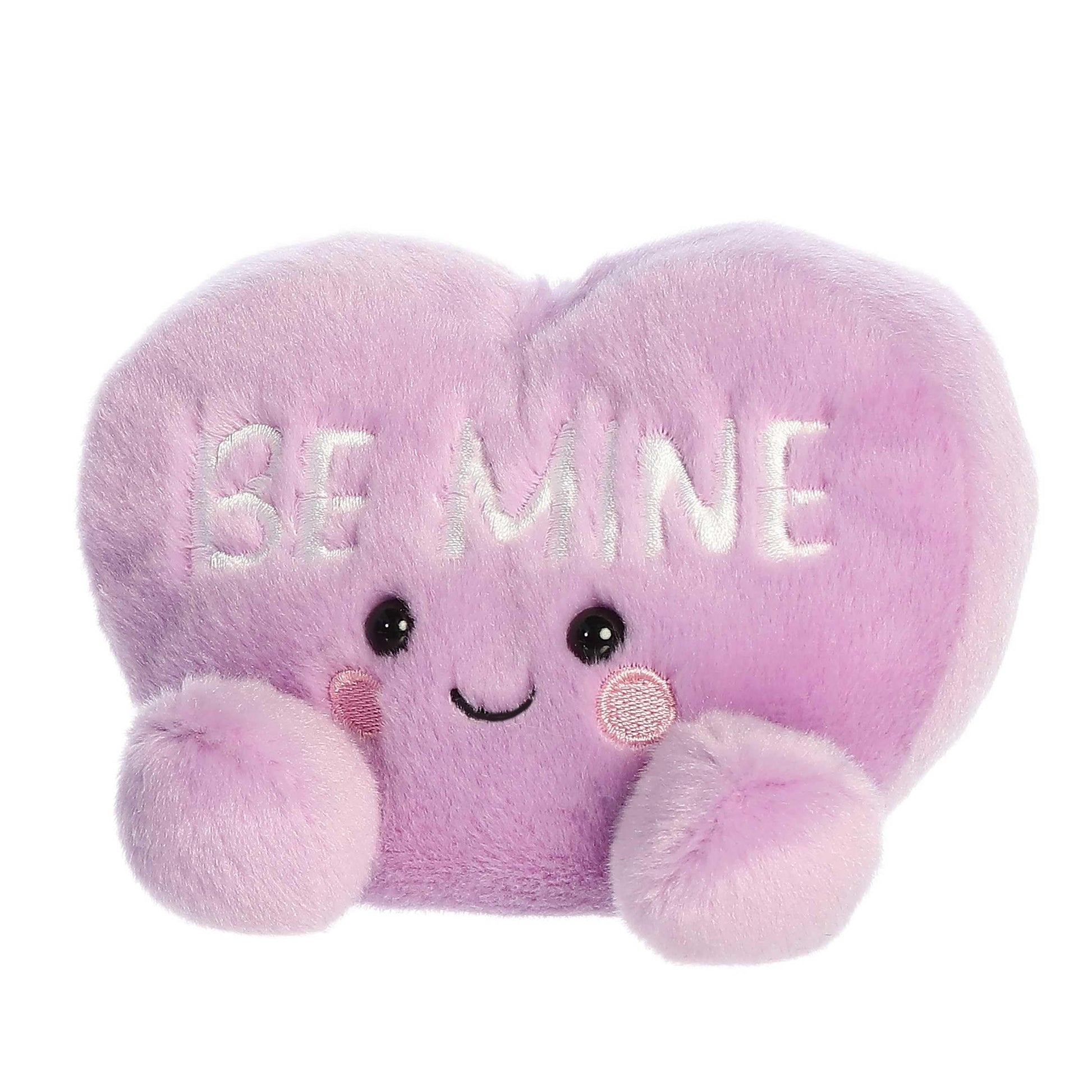 Aurora® Adorable Palm Pals™ Be Mine Candy Heart™ Stuffed Animal - Fun Collectible Plush for Kids and Adult Collectors - Perfect for Decorating Rooms