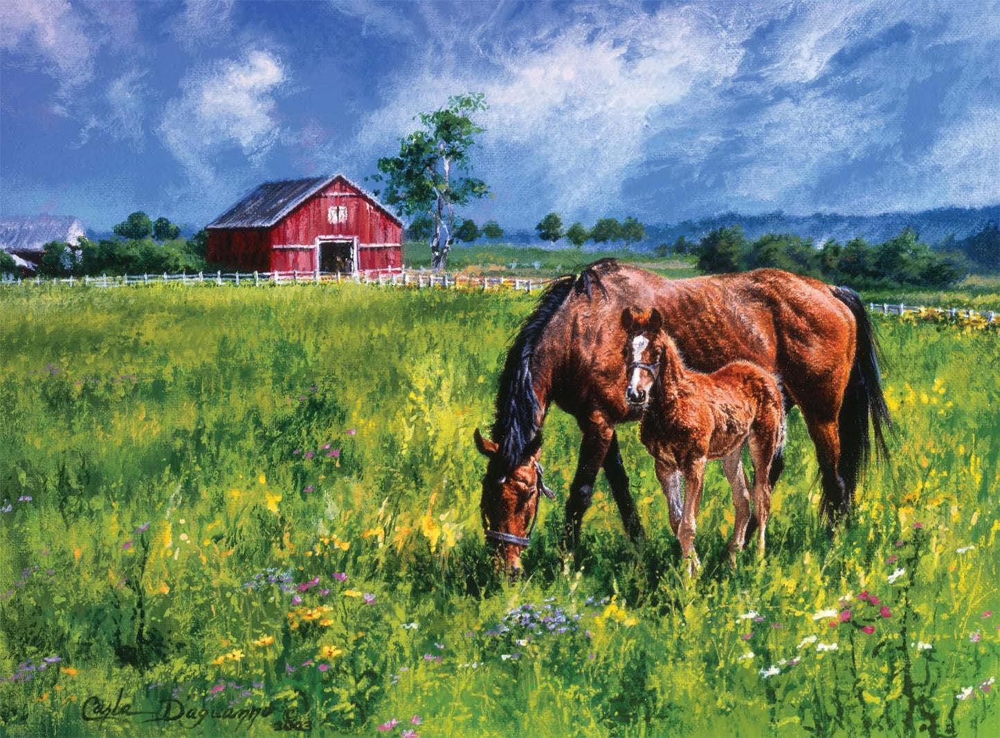 Buffalo Games - Near and Dear - 1000 Piece Jigsaw Puzzle for Adults