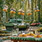 Army Party Decorations Centerpieces, 3D Tank Honeycomb, Military Table Decorations, Army Birthday Party Decorations for Baby Shower Camo Birthday