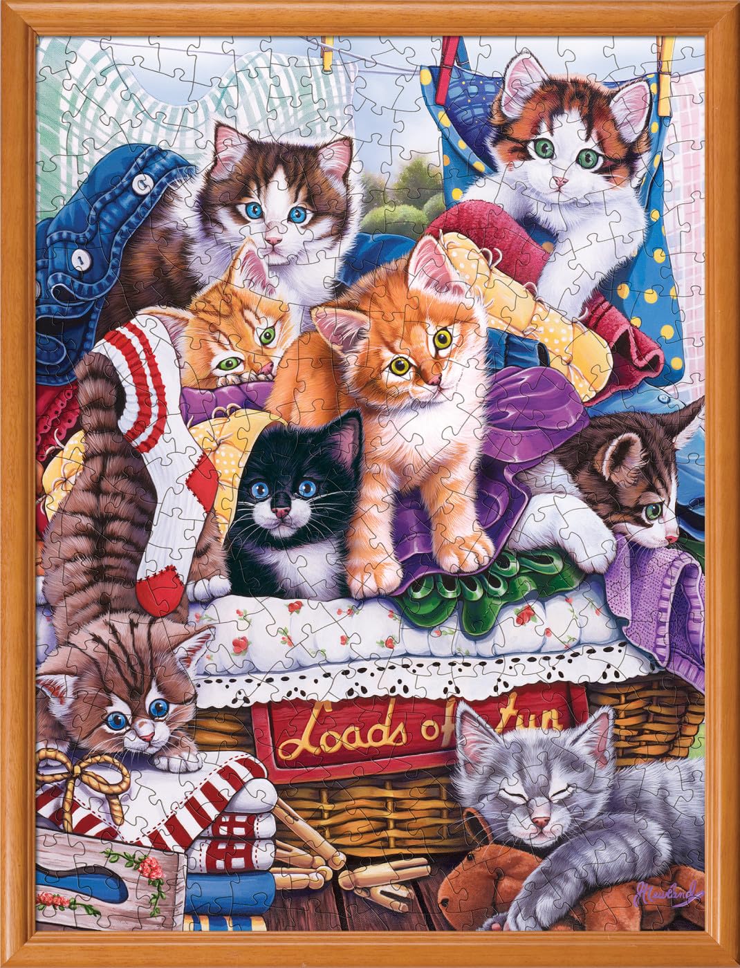MasterPieces 300 Piece EZ Grip Jigsaw Puzzle - Loads of Fun - 18"x24"