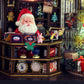 Hands Craft Christmas Wonderland DIY Miniature House Kit with Music & LED Lights - Holiday Storefront 3D Puzzle - Festive Craft Kit for Adults & Teens